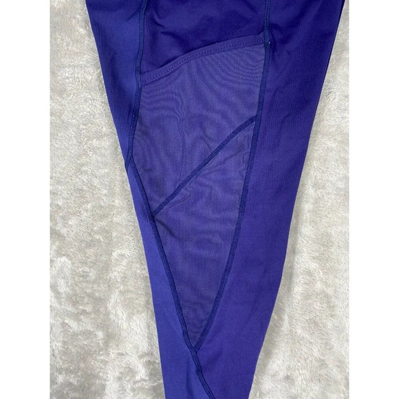 LULULEMON Purple Cropped Capri Leggings Size 8 - Picture 6 of 11